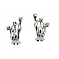 Orecchini Recarlo Donna in Oro bianco Diamante 0.58 Ct ZQ796/060 - ZQ796/060